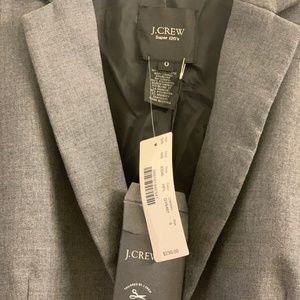 J.Crew Grey Women's Suit Jacket Blazer Size 0